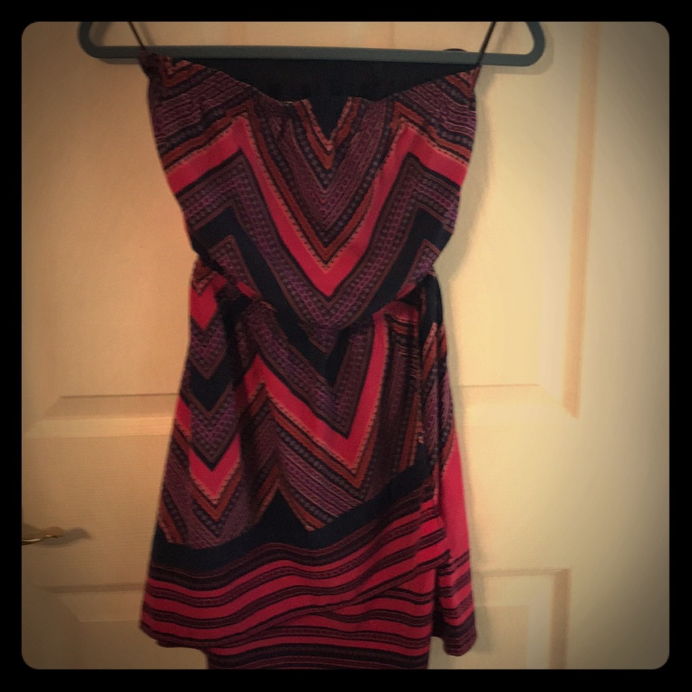 Strapless dress from Express